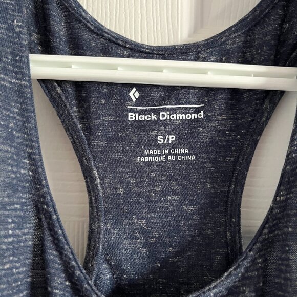 Black Diamond Charcoal Racerback Tank Top - Picture 2 of 3